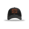 Tun Tavern Born in a Bar Cask Leatherette Patch Soft Mesh Trucker - BLACK/CHARCOAL