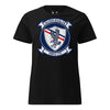 VMFA-115 Silver Eagles Womens T-Shirt - Black