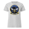 VMFAT-502 Flying Nightmares Squadron Womens T-Shirt - Heather Grey