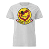 VMFA-211 Wake Island Avengers Squadron Womens T-Shirt - Heather Grey