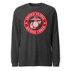 United States Marine Corps Circle Long Sleeve T-Shirt - CHARCOAL HEATHER