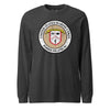 Marine Corps Recruit Depot Parris Island Long Sleeve T-Shirt - Charcoal Heather