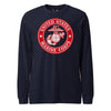 United States Marine Corps Circle Long Sleeve T-Shirt - NAVY