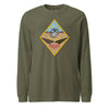 Marine Corps Logistics Base Barstow Long Sleeve T-Shirt - OD Green