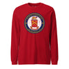 Marine Corps Base Quantico Long Sleeve T-Shirt - Red