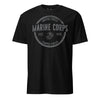 Marine Corps Established Circle T-Shirt - BLACK