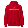 Marine Corps Old Glory Hoodie - Red