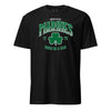 Marines Shamrock Arch Born in a Bar T-Shirt - BLACK