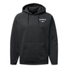 Marine Roundel Performance Fleece Hooded Sweatshirt - BLACK