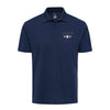 Marines Roundel Performance Polo Shirt - NAVY