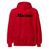 Marines Script Hoodie - Red
