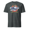 'Merica Eagle T-Shirt - CHARCOAL HEATHER