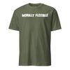 Morally Flexible T-Shirt - OD GREEN