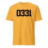 MOS Number Custom Shirt Black- Leatherneck For Life - Gold