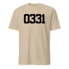 MOS Number Custom Shirt Black- Leatherneck For Life - Sand