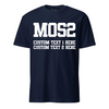MOS Number Custom Shirt White- Leatherneck For Life - Navy