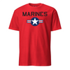 Marine Roundel Custom Shirt- Leatherneck For Life - Red
