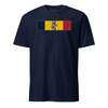 Combat Action Ribbon Custom T-shirt- Leatherneck For Life - Navy