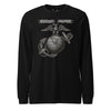 Old Corps Eagle Globe & Anchor Long Sleeve T-Shirt - BLACK