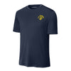Old School Gold Performance T-Shirt - NAVY
