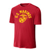 Old School Gold Performance T-Shirt - RED