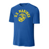 Old School Gold Performance T-Shirt - ROYAL