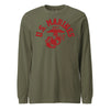 Old School Olive Drab Holiday Special Edition Longsleeve T-Shirt - OD GREEN