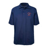 Leatherneck For Life Parris Island Old School Performance Polo Shirt - NAVY