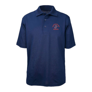Leatherneck For Life Parris Island Old School Performance Polo Shirt