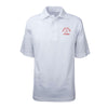Leatherneck For Life Parris Island Old School Performance Polo Shirt - WHITE