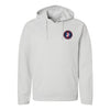 1st Marine Corps District Performance Hoodie - Silver