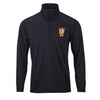 VFMA-312 Checkerboard Squadron Performance Quarter Zip - Black