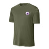 VMM-364 Purple Foxes Squadron Performance T-Shirt - OD Green