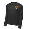 Marine Corps Air Station Cherry Point Long Sleeve Performance T-Shirt - Black