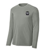 HMH-466 Wolfpack Squadron Long Sleeve Performance T-Shirt - Concrete Heather