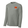 Marine Corps Base Hawaii Long Sleeve Performance T-Shirt - Concrete Heather