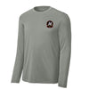 VMX-1 Flying Lions Squadron Long Sleeve Performance T-Shirt - Concrete Heather