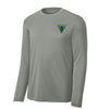 Marine Corps Air Station Camp Pendleton Long Sleeve Performance T-Shirt - Concrete Heather