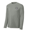 VMFA-231 Ace of Spades Squadron Long Sleeve Performance T-Shirt - Concrete Heather