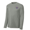Marine Corps Air Station Beaufort Long Sleeve Performance T-Shirt - Concrete Heather