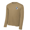 VMFA-214 Black Sheep Squadron Long Sleeve Performance T-Shirt - Coyote Brown