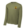 VMFA-235 Death Angels Squadron Long Sleeve Performance T-Shirt - OD Green