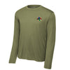 HMH-462 Heavy Hauler Squadron Long Sleeve Performance T-Shirt - OD Green