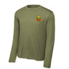 HMLA-269 The Gunrunners Squadron Long Sleeve Performance T-Shirt - OD Green