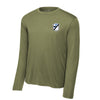 VMFA-214 Black Sheep Squadron Long Sleeve Performance T-Shirt - OD Green
