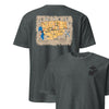 Operation Phantom Fury Battle Map T-Shirt - CHARCOAL HEATHER