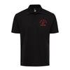 San Diego Old School Performance Polo Shirt - BLACK