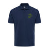 Eagle Globe & Anchor OD Green Performance Polo Shirt - NAVY