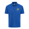 Old School Gold Performance Polo Shirt - ROYAL