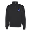 VMFA-533 Hawks Squadron Quarter Zip Sweatshirt - Black